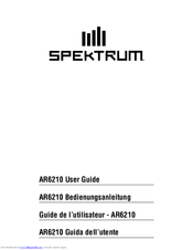 Horizon Hobby Spektrum AR6210 User Manual