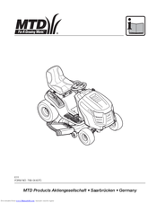 MTD 13AP91KS308 Operator's Manual