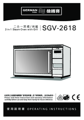 German pool sgv-2618 Operating Instructions Manual