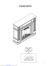 Southern Enterprises FA932100TX Assembly & Instruction Manual