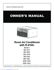 Heat Controller BG-101J Owner's Manual