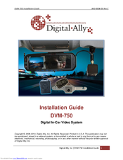 Digital-Ally DVM-750 Installation Manual