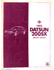 Datsun 200SX Service Manual