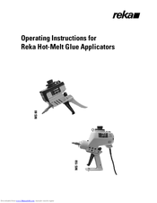 Reka MS 80 Operating Instructions Manual