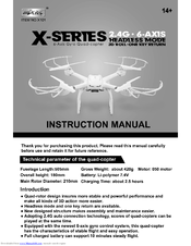 MixRC X101 Instruction Manual