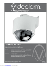 Moog Videolarm PDDW10CN2 Installation And Operation Instructions Manual