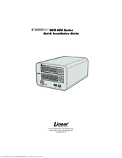 Linear QUADStor 400 series Quick Installation Manual