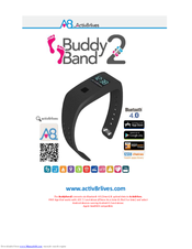 Activ8rlives BuddyBand2 Manual