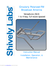 Shively Labs Versa2une SLV Instruction Manual