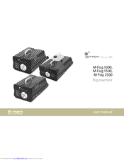 Stairville M-Fog 2500 User Manual