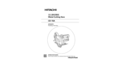 Hitachi CD 7SA Handling Instructions Manual