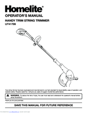 Homelite UT41799 Manuals | ManualsLib