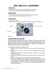 ANDI WMA 7612 L Disassembly
