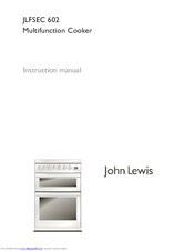 John Lewis JLFSEC 602 Instruction Manual