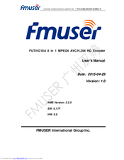 Fmuser FUTV4318A User Manual