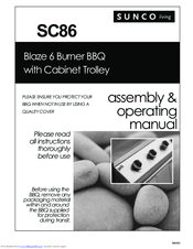 Sunco Blaze 6SUNSC86 Assembly & Operating Manual