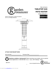 Garden Treasures PG169T-C User Manual