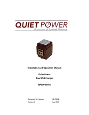 Quiet Power QP100 Series Installation And Operation Manual