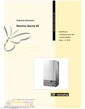 Remeha Quinta 85 Technical Information