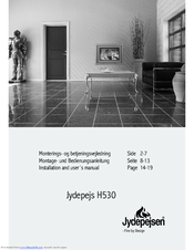 Jydepejsen Jydepejs H530 Installation And User Manual