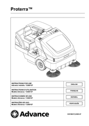 Advance acoustic Proterra 13300107 Instructions For Use Manual