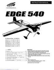 Ultrafly Edge 540 Instruction Manual
