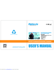 Retevis A7105A User Manual