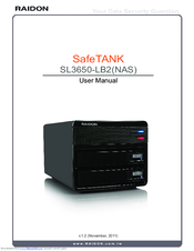 Raidon SL3650-LB2 SafeTANK User Manual