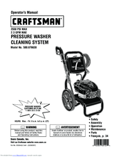 Craftsman 580.676630 Operator's Manual