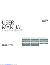 Samsung DV155F User Manual