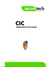 Microtech Radius CIC Operation Manual