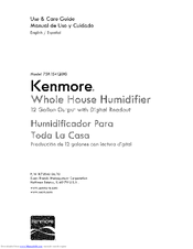 Kenmore 758.15412010 Use & Care Manual