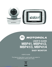 Motorola MBP41BU User Manual