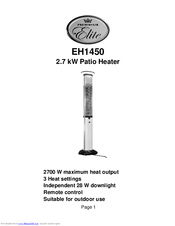 Elite EH1450 Manual