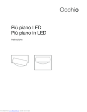 Occhio Piu piano LED Instructions Manual