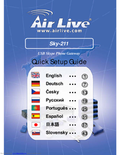 Air Live SKY-211 Quick Setup Manual