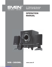 Sven MS-350BL Operation Manual