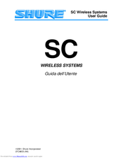 Shure SC User Manual