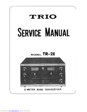 Trio TR-2E Service Manual