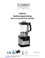 Caso CB 2200 Original Operating Manual