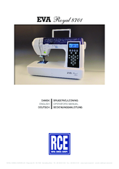 RCE EVA Royal 8701 Operator's Manual