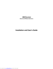 SystemBase WiComm Installation And User Manual