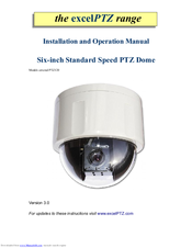 excelPTZ PTZ120 Installation And Operation Manual
