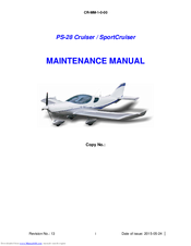 Czech Sport Aircraft Ps 28 Cruiser Manuals Manualslib