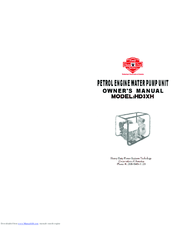 Heavy Duty Power Systems HD3XH Owner's Manual