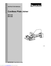 Makita BPJ140 Instruction Manual