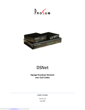 Prosum DSNet User Manual