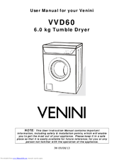 Venini VVD60 User Manual