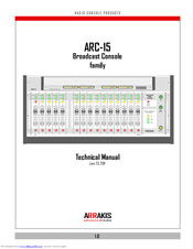 Arrakis Systems ARC-15 Technical Manual