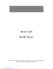 Roma Medical 1185 User Manual